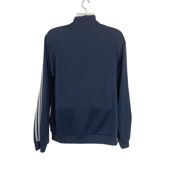 Adidas Adipure Clima365 Track Jacket Size XL Navy Blue Soccer Full Zip - Picture 5 of 7